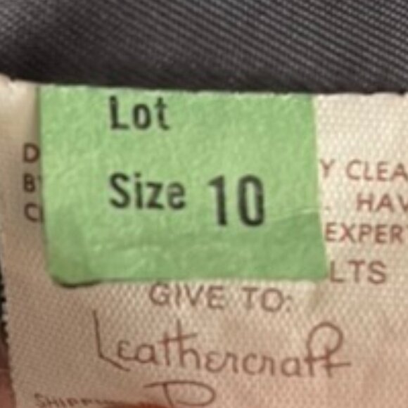 Women's Vintage (90s) Black Leather Fringe Western Duster - Picture 10 of 10